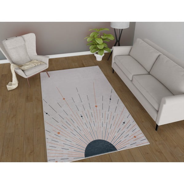 Krēmkrāsas mazgājams paklājs 50x80 cm – Vitaus-image-1