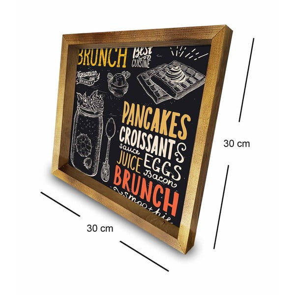 Glezna 30x30 cm Brunch – Wallity-image-2