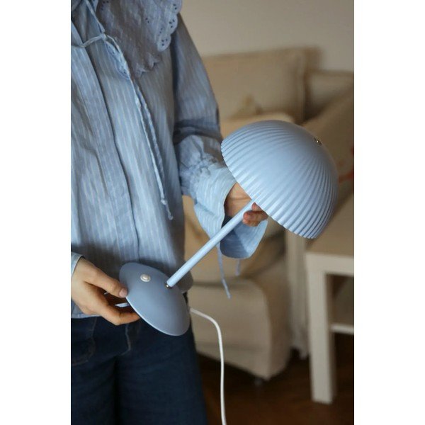 Zila metāla galda lampa ar metāla abažūru (augstums 33,5 cm) Zin – Markslöjd-image-3