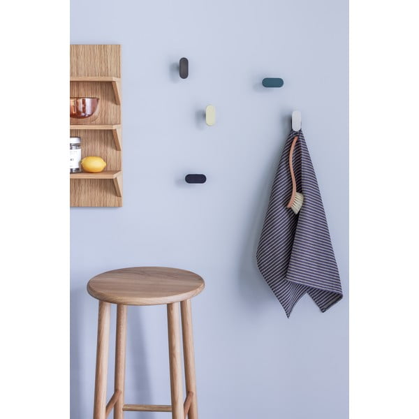 Zelta krāsas metāla sienas āķis Piccolo – Hübsch-image-2