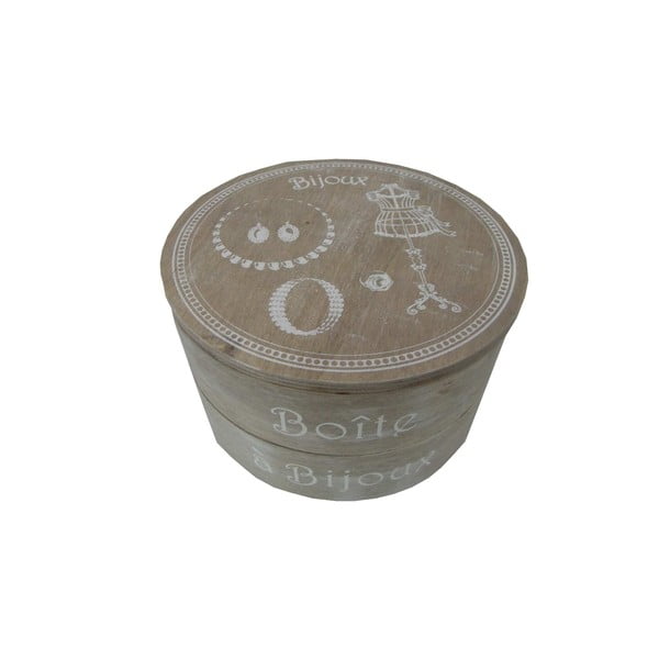 Apaļa rotaslietu kastīte Antic Line Bijoux-image-1