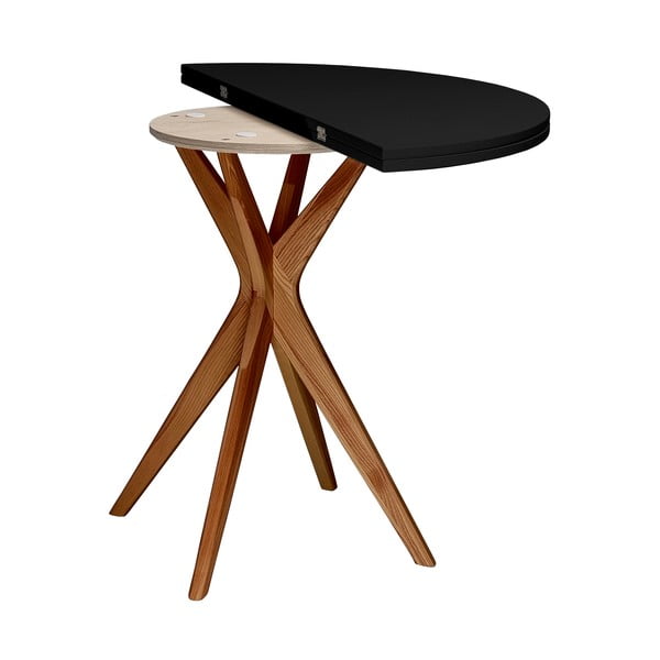 Apaļš izvelkams ēdamgalds 45x90 cm Jubi – Ragaba-image-3