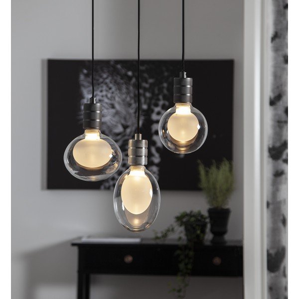 Melna piekaramā lampa – Star Trading-image-1