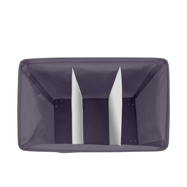 Pelēks trīskāršs veļas grozs Wenko Trivo, 117,6 l-image-4