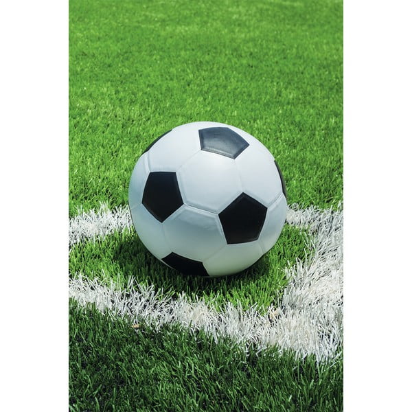 Zaļa flīsa bērnu sega 100x150 cm Football – Jerry Fabrics