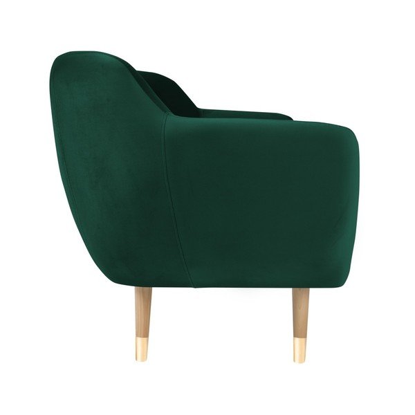 Tumši zaļš krēsls Mazzini Sofas Amelie-image-3