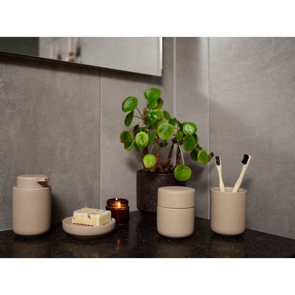 Bēšs porcelāna ziepju trauks Ume – Zone-image-1