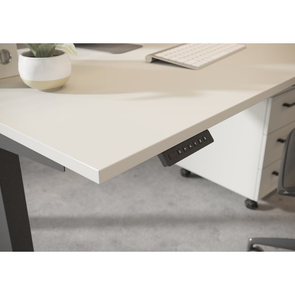 Darba galds ar elektriski regulējamu augstumu 80x180 cm Agenda – Germania-image-2