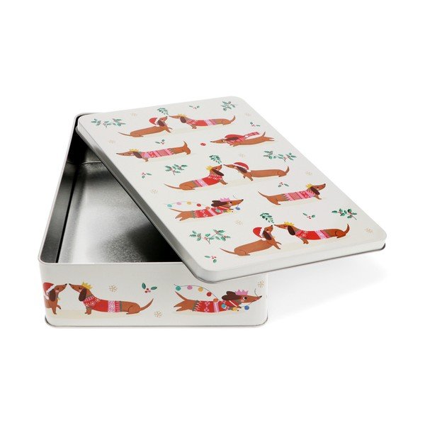 Pārtikas kaste Festive Sausage Dog – Rex London-image-2