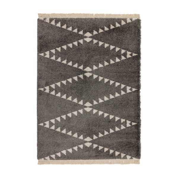 Tumši pelēks paklājs 120x170 cm Rocco – Asiatic Carpets