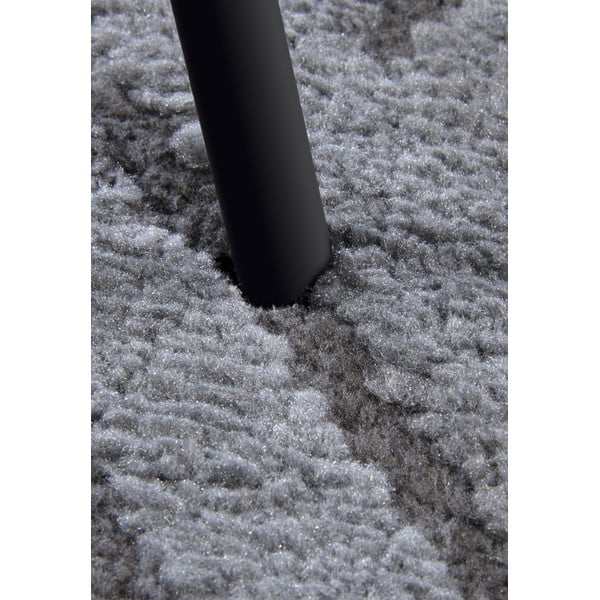 Antracīta pelēks apaļš paklājs ø 200 cm Panglao New York Anthracite – Elle Decoration-image-3