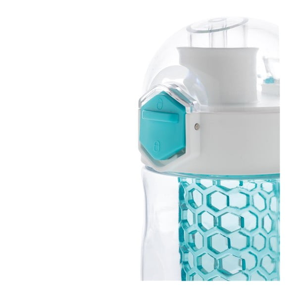 Zila augļu pudele ar sietiņu XD Design Exclusive Honeycomb, 700 ml-image-1