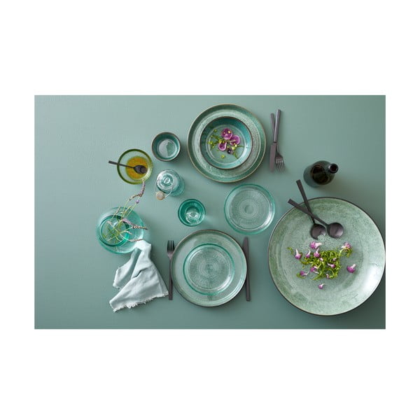 Zaļa/melna akmensmasas bļodiņa Gastro Green/Black – Bitz-image-4