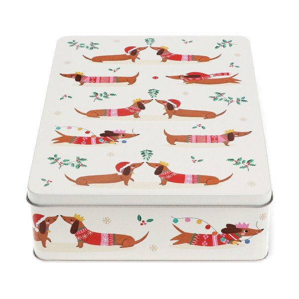 Pārtikas kaste Festive Sausage Dog – Rex London