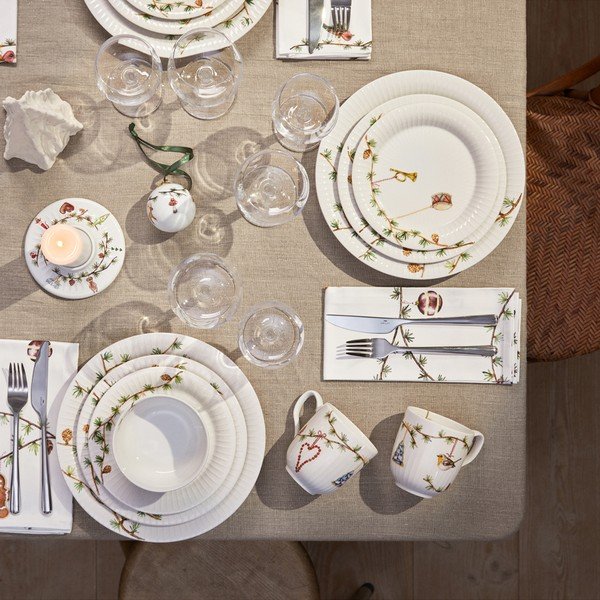 Tekstila salvetes (4 gab.) Hammershøi – Kähler Design-image-1