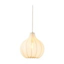 Bēša piekaramā lampa ar auduma abažūru ø 39 cm Elati – Light & Living