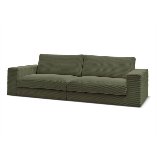 Zaļš velveta dīvāns 274 cm Leonard – Bobochic Paris-image-3