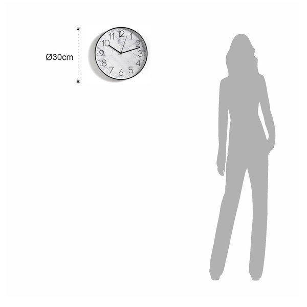 Sienas pulkstenis ø 30 cm Basic – Tomasucci-image-2