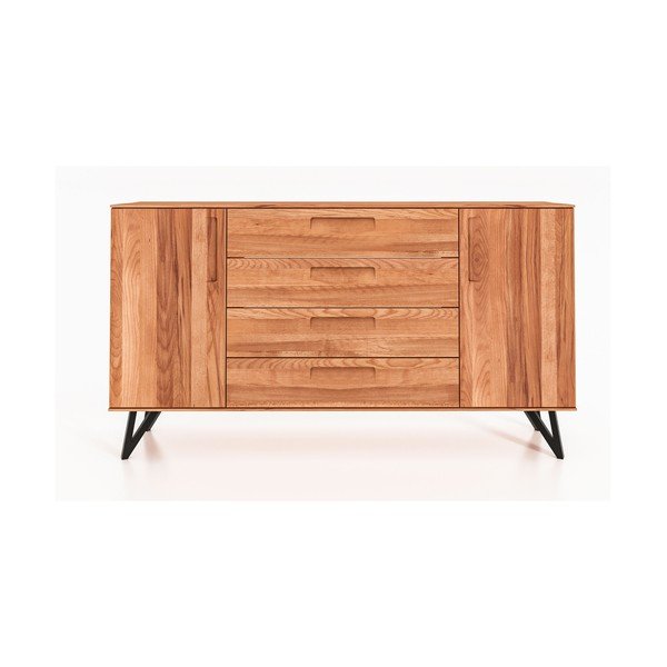 Augsta kumode no dižskābarža koka 182x100 cm Golo – The Beds-image-2