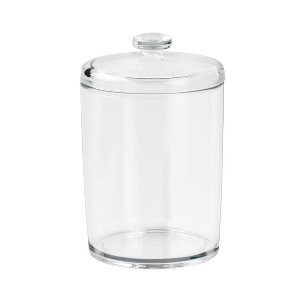 Caurspīdīga uzglabāšanas kaste iDesign Canister, ⌀ 7,4 cm-image-2