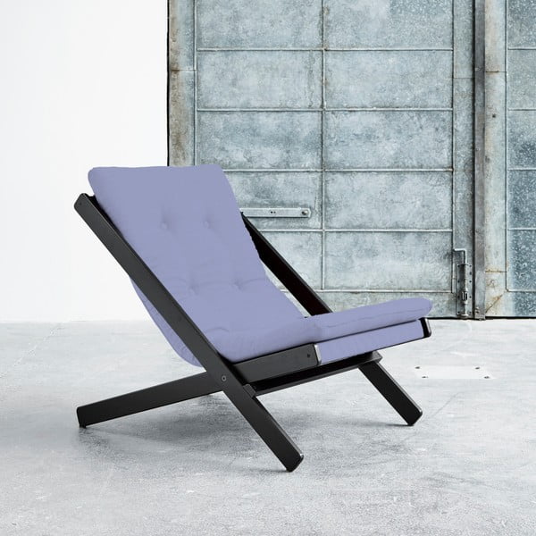 Karup Boogie Black/Blue Breeze saliekamais krēsls