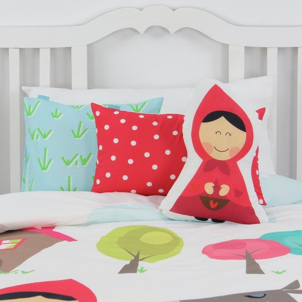 Kokvilnas sega un spilvens Mr. Fox Grandma, 140 x 200 cm-image-3