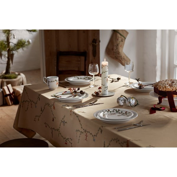 Porcelāna Ziemassvētku eglītes bumbiņa ø 6 cm Hammershøi Christmas Bauble 2025 – Kähler Design-image-2