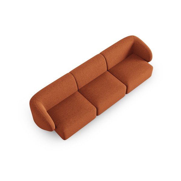Oranžs dīvāns 259 cm Shane – Micadoni Home-image-4