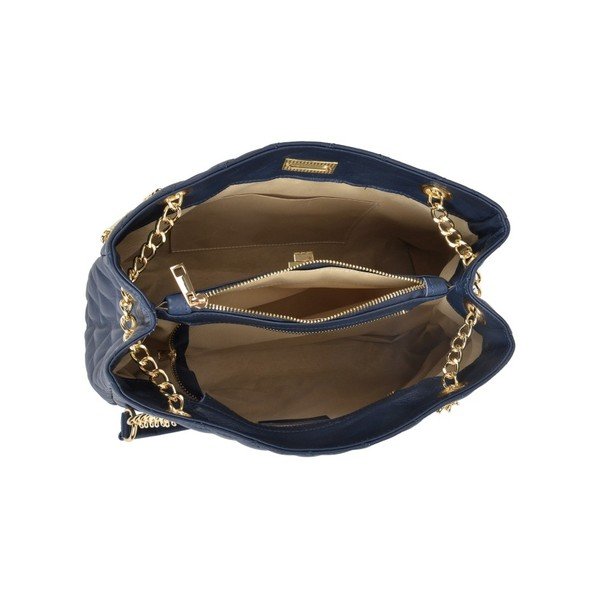 Zila ādas somiņa Isabella Rhea Magnum Blue Jeans-image-3