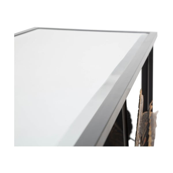 Melns konsoles galds 42x112 cm Glam Dark – Mauro Ferretti-image-4