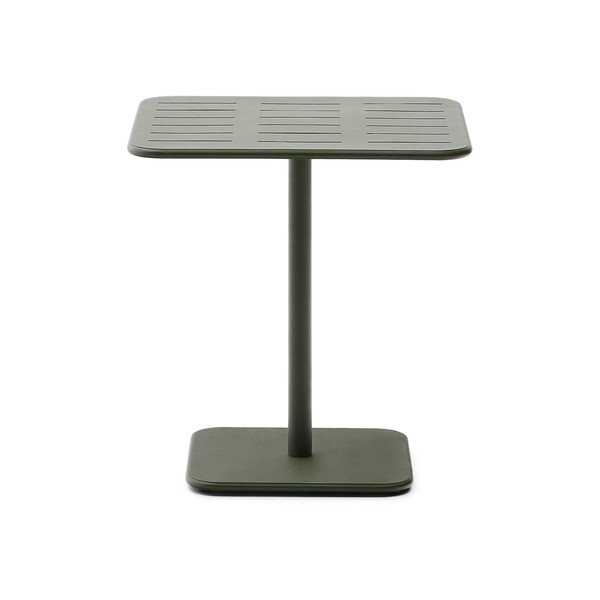 Tērauda dārza ēdamgalds 70x70 cm Brai – Kave Home-image-2