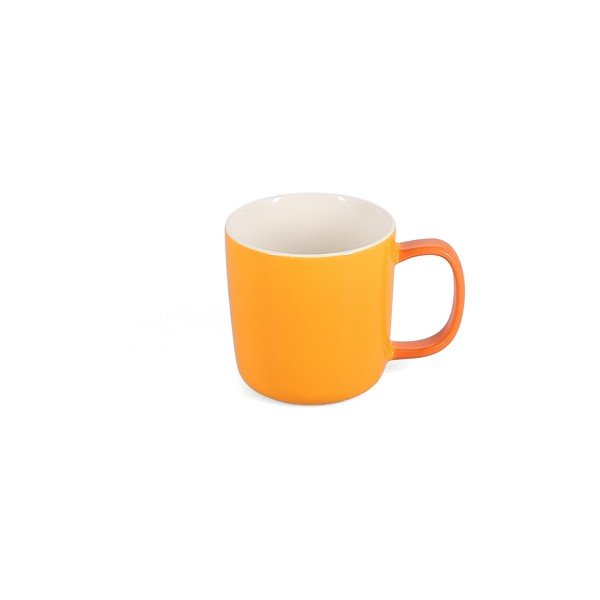Oranža krūze no sintētiskā kaula porcelāna 370 ml Mae – ONA-image-4