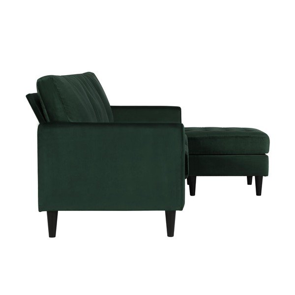 Zaļš stūra dīvāns ar maināmu stūri Strummer – CosmoLiving by Cosmopolitan-image-4