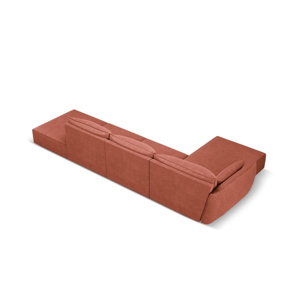 Sarkans stūra dīvāns (kreisais stūris) Vanda – Mazzini Sofas-image-3