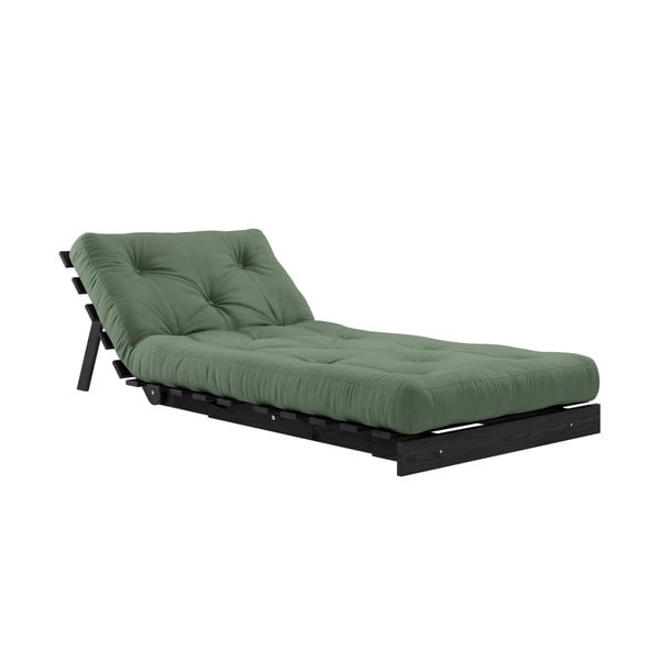 Izvelkamais krēsls Karup Design Roots Black/Olive Green-image-4