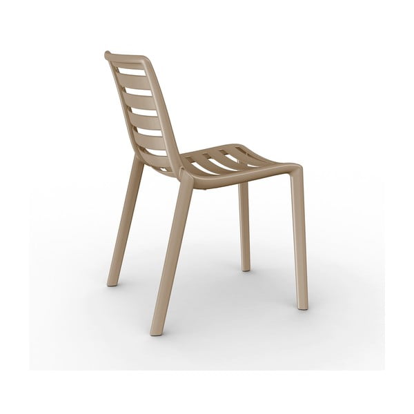2 smilšaini brūnu dārza krēslu komplekts Resol Slatkat