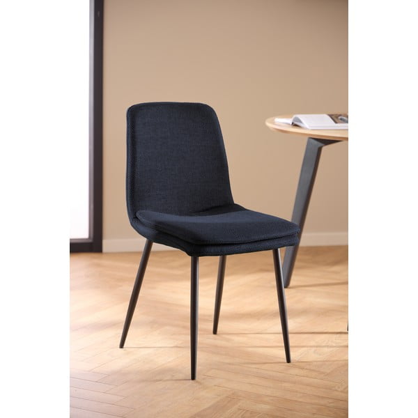 Tumši zils pusdienu krēsls Becca – Actona-image-2