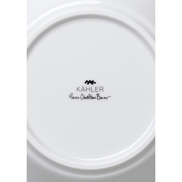 Balts porcelāna dziļais šķīvis Kähler Design Hammershoi, ⌀ 21 cm-image-3