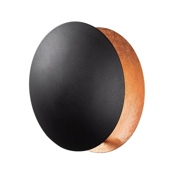 Melna/vara krāsas LED sienas lampa ø 25 cm Yosma – Opviq lights-image-4