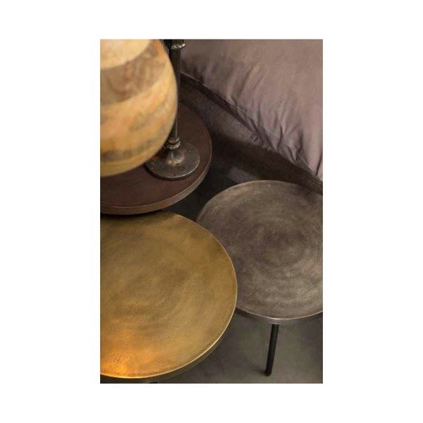 3 metāla žurnālgaldiņu komplekts Dutchbone Alim-image-1