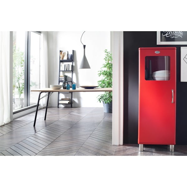 Melns sienas grāmatu plaukts Tenzo Strada, 188 x 45 cm-image-4