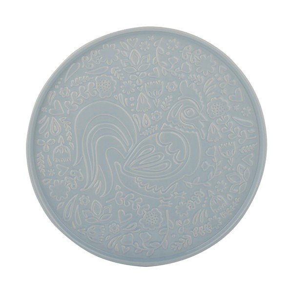 Dūmakaini zils servēšanas keramikas šķīvis ø 30 cm Home to Roost – Mason Cash