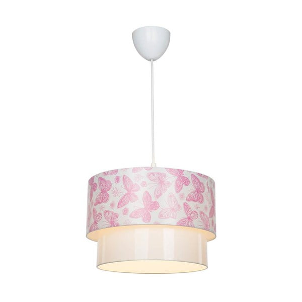 Balta/rozā bērnu lampa – Squid Lighting