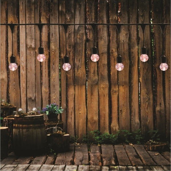 LED gaismiņu virtene DecoKing Indrustrial Bulb, 10 gaismiņas, garums 8 m-image-2