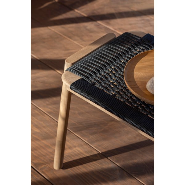 Melns/dabīga toņa sols Klupa – Gazzda-image-1