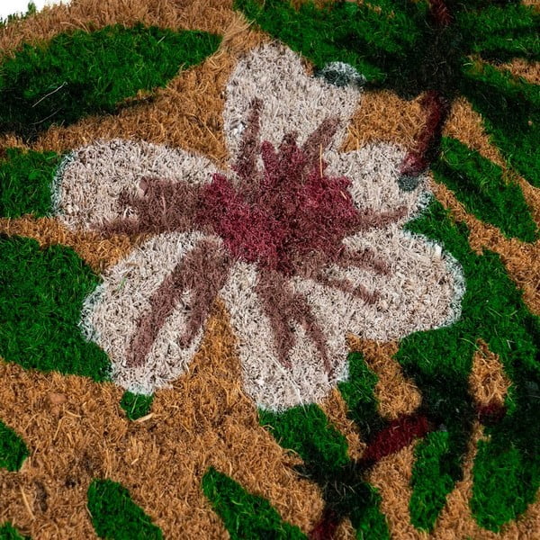 Kokosšķiedras kājslauķis 40x60 cm Leafy – Casa Selección-image-1