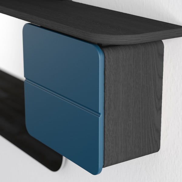 Zaļganzila/melna priekšnama iekārta ar ozolkoka imitāciju One More Look – UMAGE-image-3