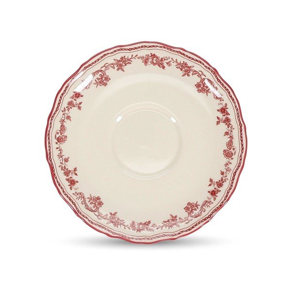 Bordo/ziloņkaula krāsas apakštasīte ø 15,5 cm Cyril – S|P Collection