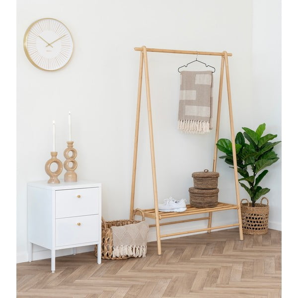 Balts metāla naktsskapītis Dalby – House Nordic-image-1