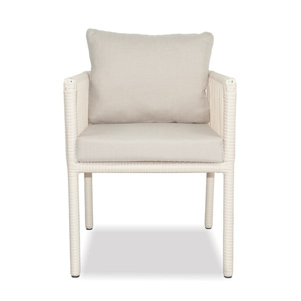 Bēšs mākslīgās rotangpalmas dārza pusdienu komplekts 8 personām Vera 200 – Floriane Garden-image-2